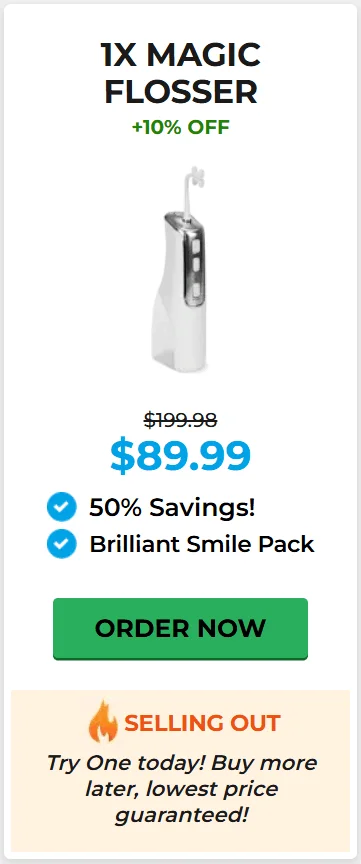 1x Miracle Smile Magic Flosser